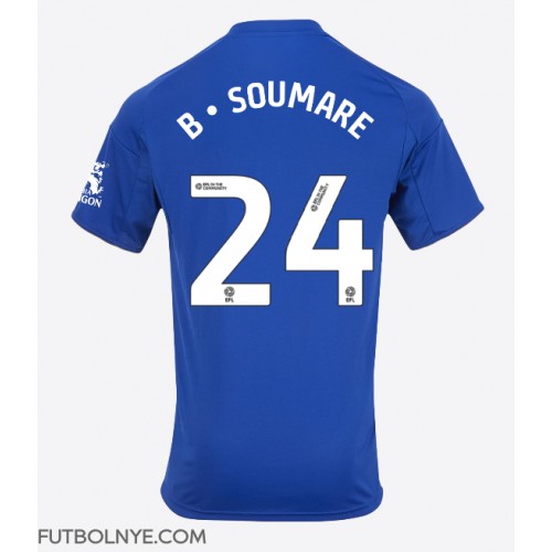 Camiseta Leicester City Boubakary Soumare #24 Primera Equipación 2025-26 manga corta Camiseta Leicester City Boubakary Soumare #24 Primera Equipación 2025-26 manga corta